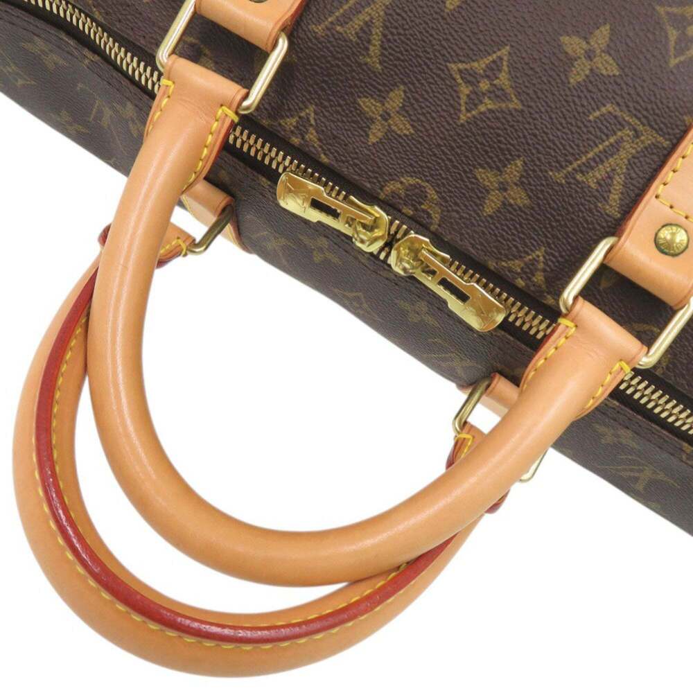 LOUIS VUITTON Brown Monogram Keepall 50 Boston Bag - Picture 6 of 10
